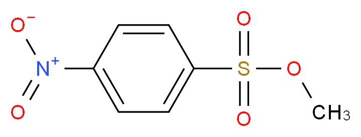 Methyl 4-nitrobenzenesulfonate_Molecular_structure_CAS_6214-20-6)