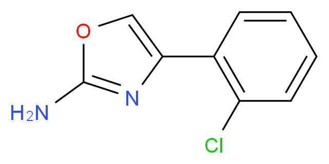 4-(2-chlorophenyl)-1,3-oxazol-2-amine_Molecular_structure_CAS_)