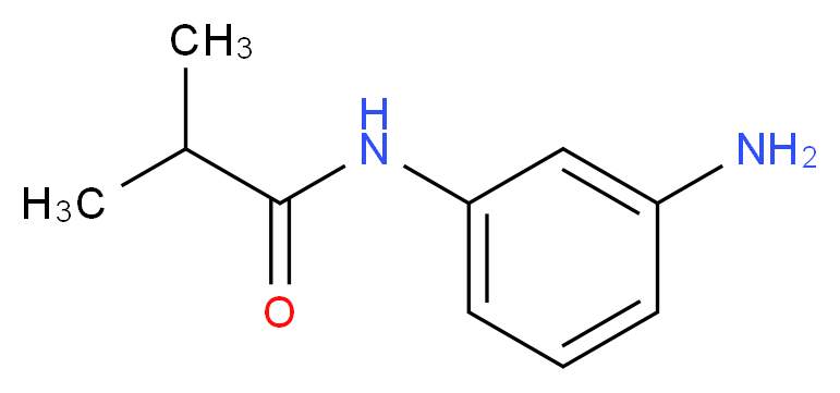 N-(3-aminophenyl)isobutyramide_Molecular_structure_CAS_)