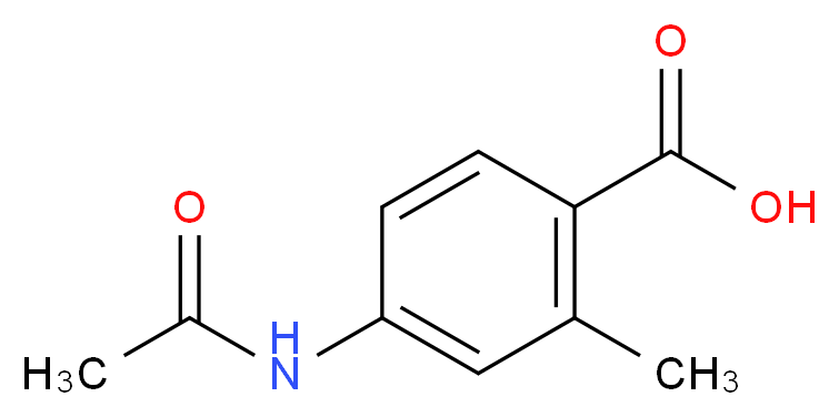 4-Acetamido-2-methylbenzoic acid_Molecular_structure_CAS_103204-69-9)