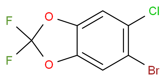 5-Bromo-6-chloro-2,2-difluorobenzo[d][1,3]dioxole_Molecular_structure_CAS_869188-52-3)