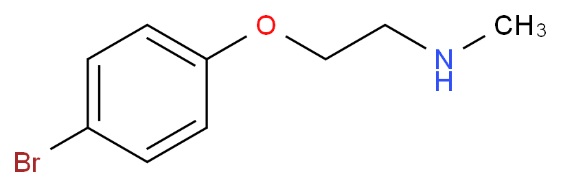 N-[2-(4-bromophenoxy)ethyl]-N-methylamine_Molecular_structure_CAS_)