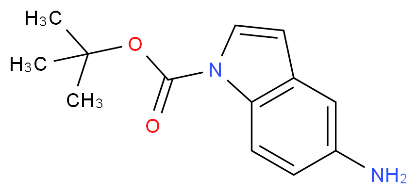 1-Boc-5-Aminoindole_Molecular_structure_CAS_166104-20-7)