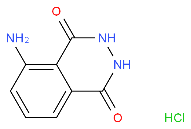 5-Amino-2,3-dihydrophthalazine-1,4-dione hydrochloride 98%_Molecular_structure_CAS_74165-64-3)