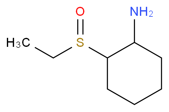 2-(ethanesulfinyl)cyclohexan-1-amine_Molecular_structure_CAS_)