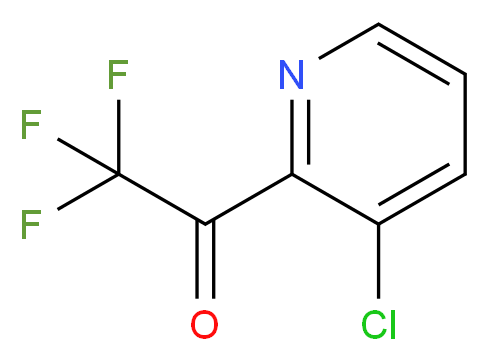 1-(3-chloropyridin-2-yl)-2,2,2-trifluoroethanone_Molecular_structure_CAS_1060802-07-4)