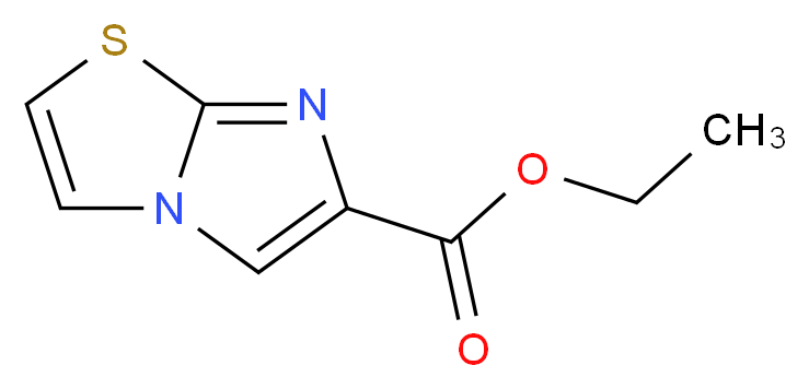 Ethyl imidazo[2,1-b][1,3]thiazole-6-carboxylate 97%_Molecular_structure_CAS_64951-04-8)