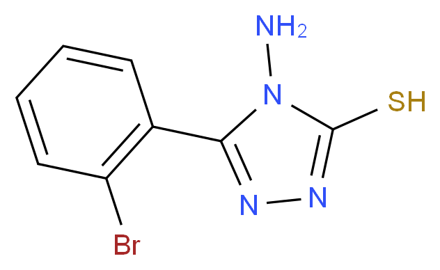 4-Amino-5-(2-bromophenyl)-4H-1,2,4-triazole-3-thiol_Molecular_structure_CAS_61055-40-1)