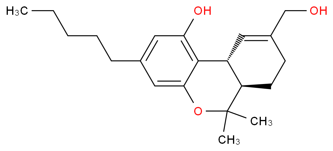 (-)-11-Δ9-Tetrahydro Cannabinol-9-methanol_Molecular_structure_CAS_36557-05-8)