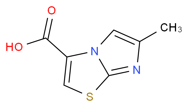 6-methylimidazo[2,1-b][1,3]thiazole-3-carboxylic acid_Molecular_structure_CAS_933707-83-6)