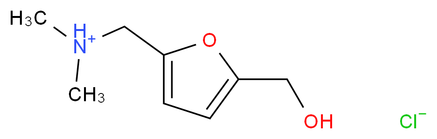 5-(Dimethylaminomethyl)furfuryl alcohol hydrochloride_Molecular_structure_CAS_81074-81-9)
