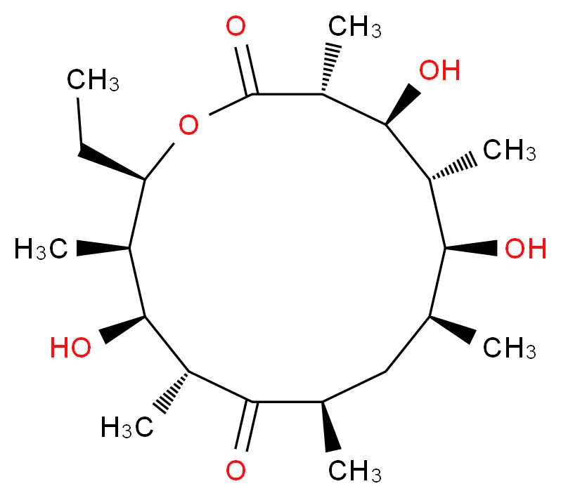 6-Deoxyerythronolide B_Molecular_structure_CAS_)