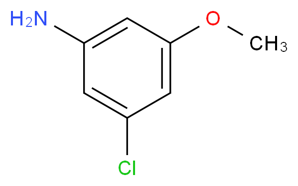 3-Chloro-5-methoxyaniline_Molecular_structure_CAS_10272-06-7)