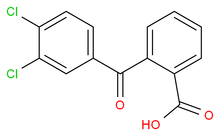 2-[(3,4-dichlorophenyl)carbonyl]benzoic acid_Molecular_structure_CAS_)