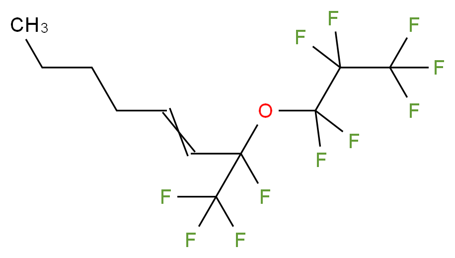 1,1,1,2-Tetrafluoro-2-(heptafluoropropoxy)oct-3-ene 97%_Molecular_structure_CAS_)