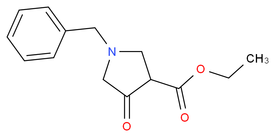 Ethyl 1-benzyl-4-oxo-pyrrolidine-3-carboxylate_Molecular_structure_CAS_1027-35-6)