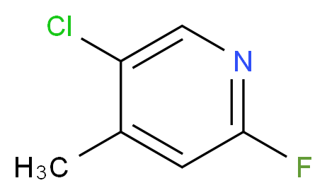 5-Chloro-2-fluoro-4-methylpyridine_Molecular_structure_CAS_884494-88-6)