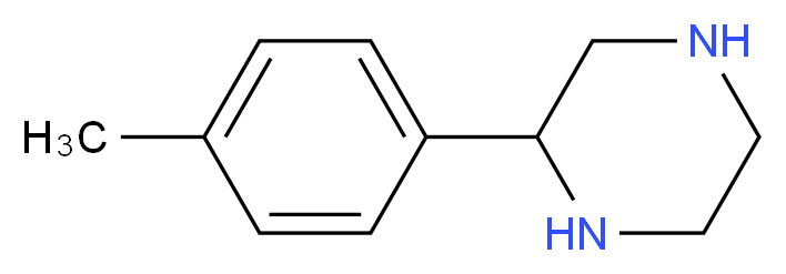 2-(4-Methylphenyl)piperazine_Molecular_structure_CAS_)