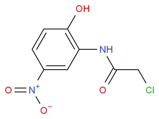 2-Chloro-N-(2-hydroxy-5-nitrophenyl)acetamide_Molecular_structure_CAS_)