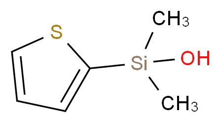 Dimethyl(2-thienyl)silanol_Molecular_structure_CAS_197009-90-8)