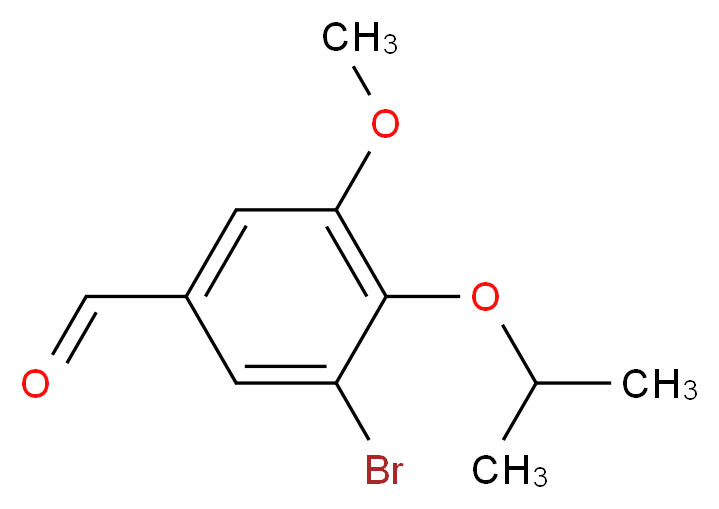 3-Bromo-4-isopropoxy-5-methoxybenzaldehyde_Molecular_structure_CAS_)