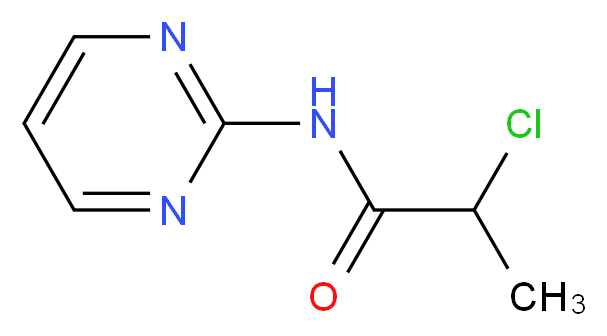 2-chloro-N-pyrimidin-2-ylpropanamide_Molecular_structure_CAS_)