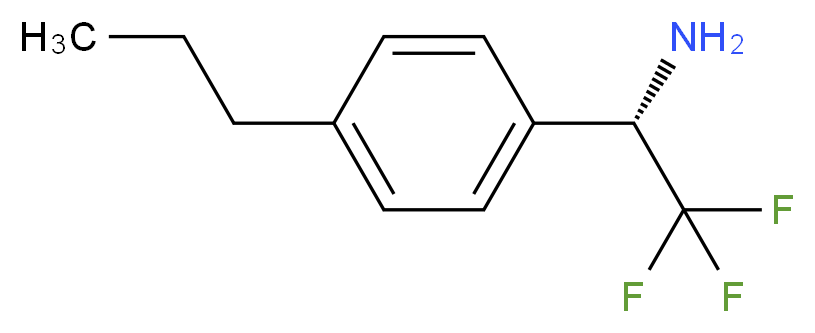 (1S)-2,2,2-TRIFLUORO-1-[4-(METHYLETHYL)PHENYL]ETHYLAMINE_Molecular_structure_CAS_)