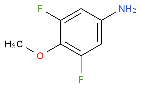 3,5-Difluoro-4-methoxyaniline_Molecular_structure_CAS_)