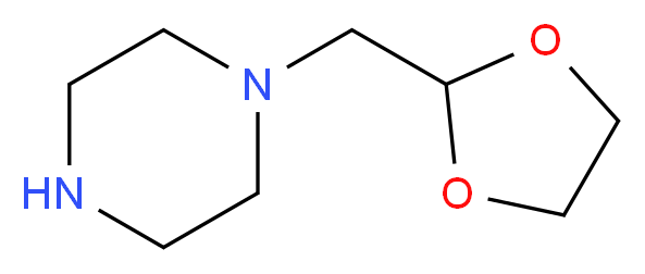 1-(1,3-Dioxolan-2-ylmethyl)piperazine_Molecular_structure_CAS_682802-92-2)