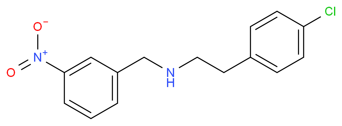 2-(4-chlorophenyl)-N-(3-nitrobenzyl)ethanamine_Molecular_structure_CAS_355383-31-2)