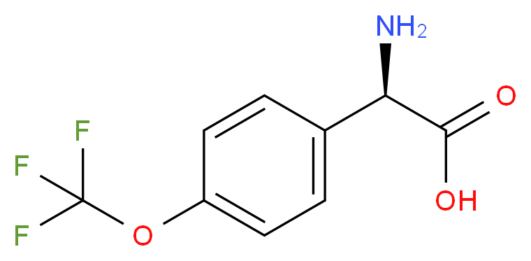 (2R)-2-AMINO-2-[4-(TRIFLUOROMETHOXY)PHENYL]ACETIC ACID_Molecular_structure_CAS_709609-25-6)