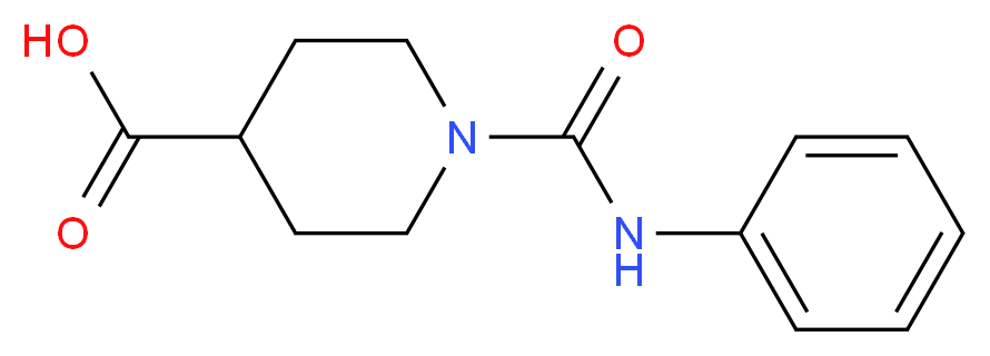 1-(anilinocarbonyl)piperidine-4-carboxylic acid_Molecular_structure_CAS_)