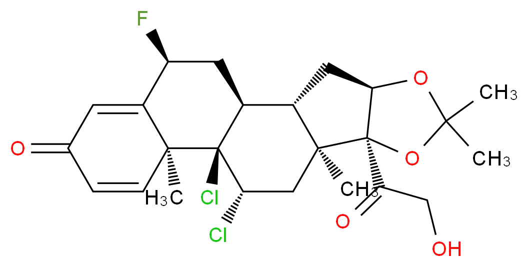 Flucloronide_Molecular_structure_CAS_3693-39-8)
