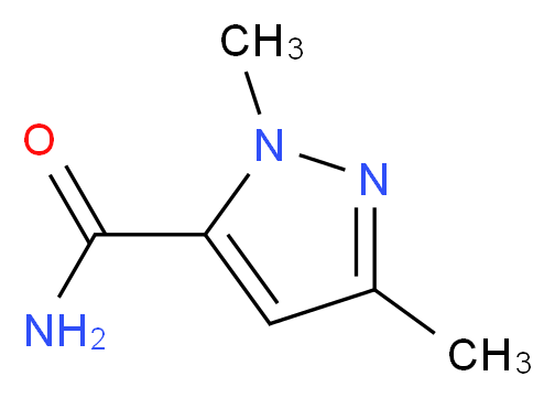 1,3-Dimethyl-1H-pyrazole-5-carboxamide_Molecular_structure_CAS_136678-93-8)