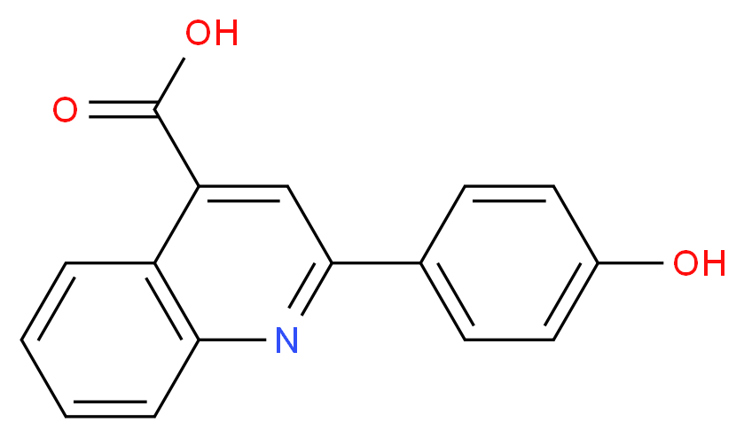 2-(4-hydroxyphenyl)quinoline-4-carboxylic acid_Molecular_structure_CAS_6952-34-7)