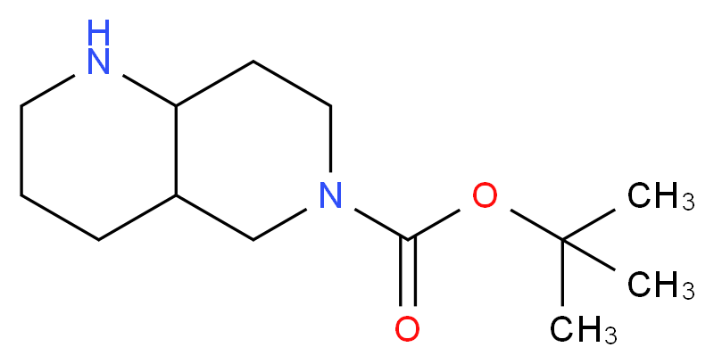 tert-butyl octahydro-1,6-naphthyridine-6(7H)-carboxylate_Molecular_structure_CAS_616875-90-2)