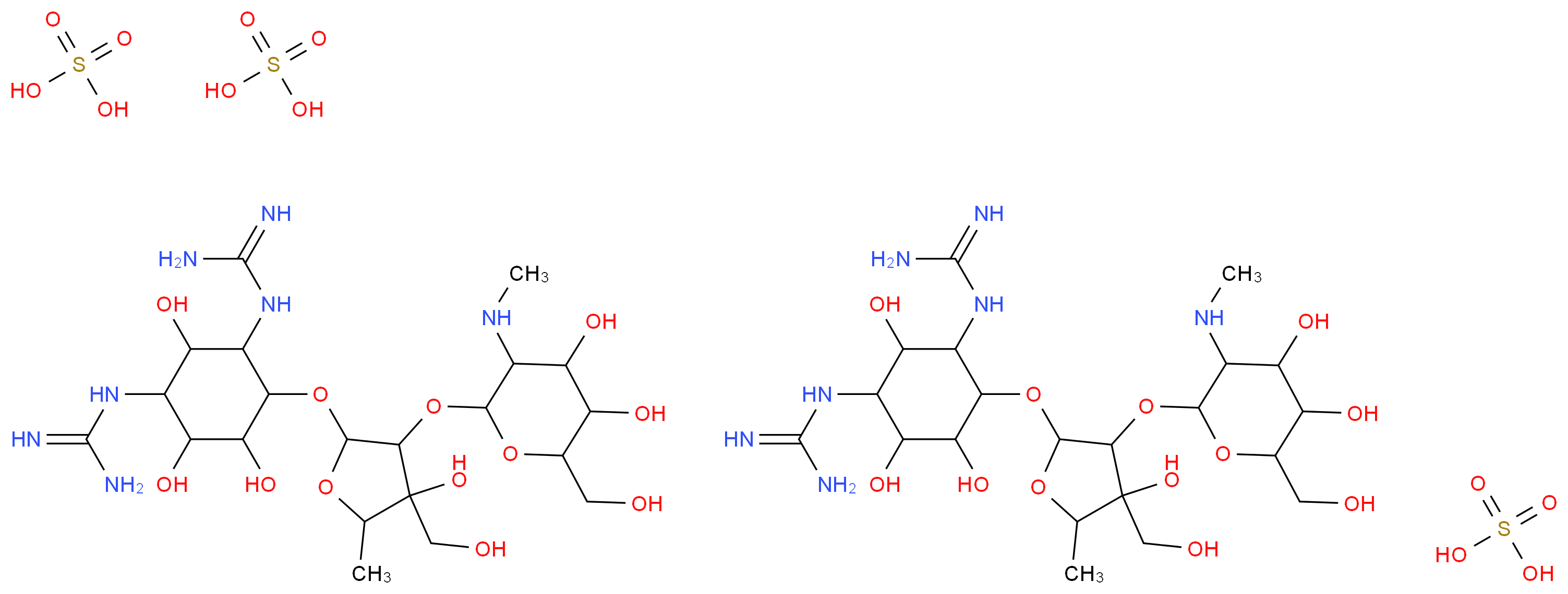 DIHYDROSTREPTOMYCIN SULFATE_Molecular_structure_CAS_5490-27-7)