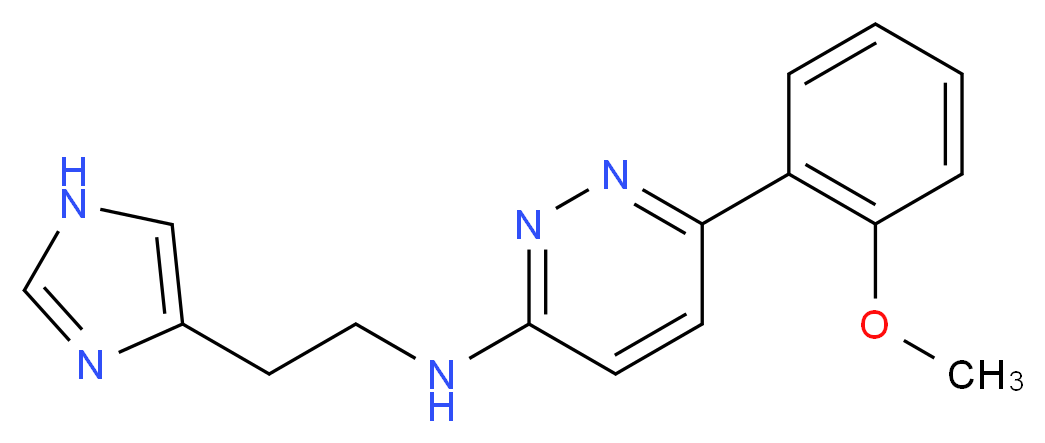 N-[2-(1H-imidazol-4-yl)ethyl]-6-(2-methoxyphenyl)pyridazin-3-amine_Molecular_structure_CAS_)