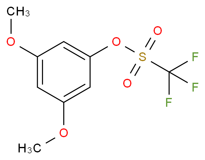3,5-Dimethoxyphenyl trifluoromethanesulfonate_Molecular_structure_CAS_60319-09-7)