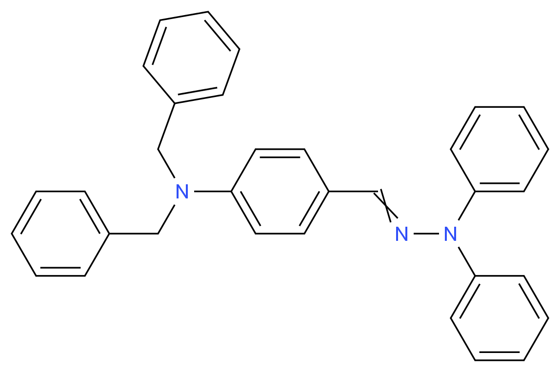 4-(Dibenzylamino)benzaldehyde-N,N-diphenylhydrazone_Molecular_structure_CAS_85171-94-4)