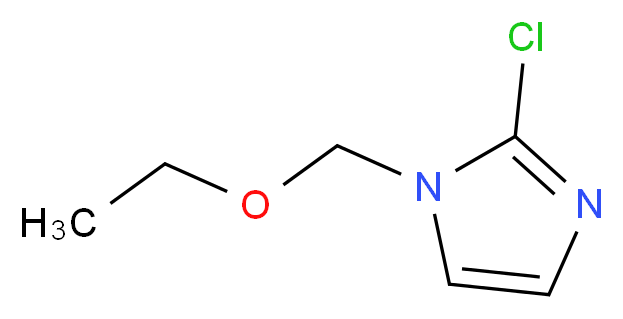 2-Chloro-1-(ethoxymethyl)imidazole_Molecular_structure_CAS_850429-55-9)