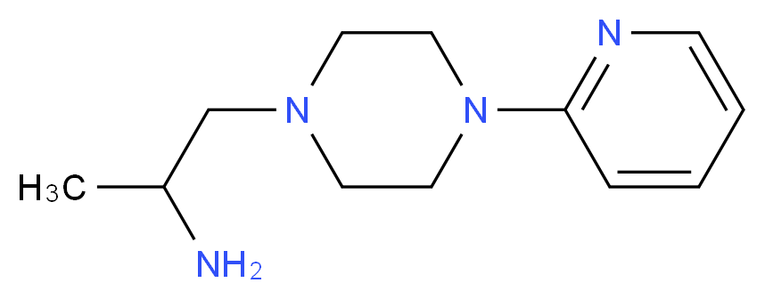 1-[4-(pyridin-2-yl)piperazin-1-yl]propan-2-amine_Molecular_structure_CAS_)