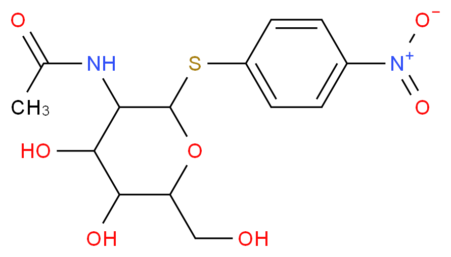4-Nitrophenyl N-acetyl-1-thio-β-D-glucosaminide_Molecular_structure_CAS_53735-94-7)