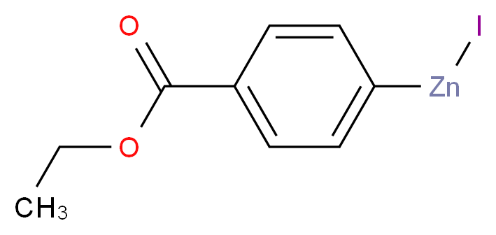 4-(Ethoxycarbonyl)phenylzinc iodide, 0.5M in THF_Molecular_structure_CAS_131379-15-2)