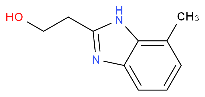 2-(7-Methyl-1H-benzimidazol-2-yl)ethanol_Molecular_structure_CAS_915921-55-0)