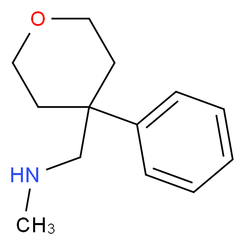 N-methyl-(4-phenyltetrahydropyran-4-yl)methylamine_Molecular_structure_CAS_958443-30-6)