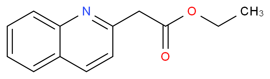 Ethyl 2-(quinolin-2-yl)acetate_Molecular_structure_CAS_5100-57-2)