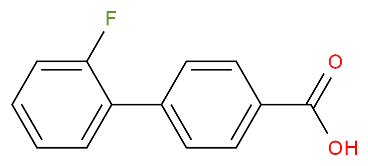 2'-fluoro[1,1'-biphenyl]-4-carboxylic acid_Molecular_structure_CAS_365-12-8)