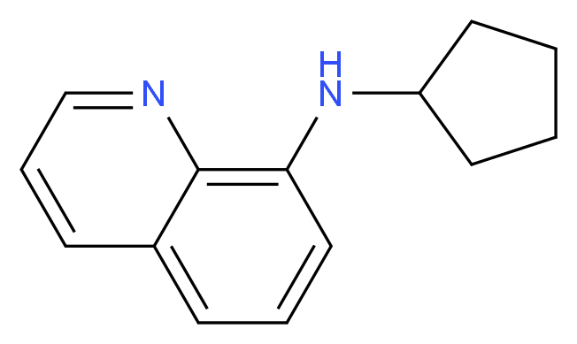N-cyclopentylquinolin-8-amine_Molecular_structure_CAS_)