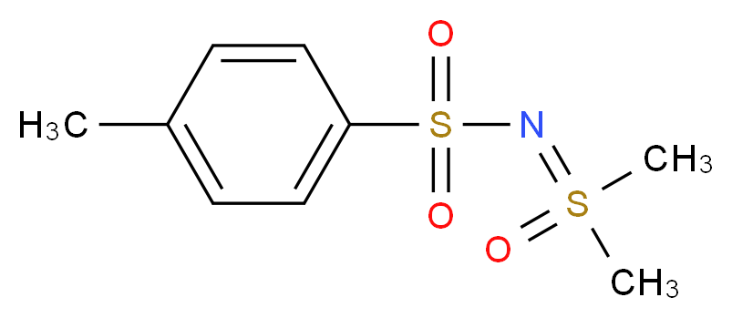 S,S-Dimethyl-N-(p-toluenesulfonyl)sulfoximine_Molecular_structure_CAS_22236-45-9)